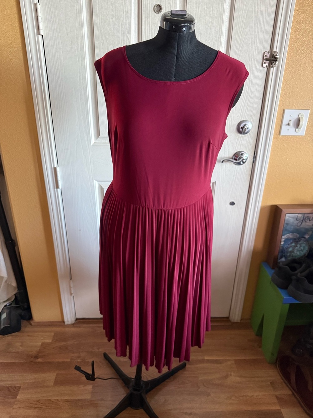 Love Squared Burgundy Dress
